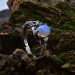 Gothic Silver Ring with a Mystical Opal
