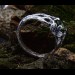 Pagan Men's Wedding Ring with Nature Theme