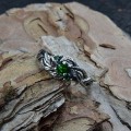 Twisted Vine Ring with Emerald – A Fantasy Masterpiece