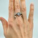 Gothic Moonstone Ring with Intricate Lunar Design| Ring for Women