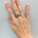 Whisper of the Forest: Elven Gothic Emerald Ring
