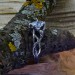 Elegant Gothic Ring with White Topaz Gemstone