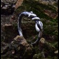 Nature-Inspired Gothic Ring with Twisted Vines