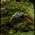 Gothic Celtic Knot Ring with Intricate Elegance