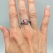 Elegant Moonstone Ring with Nature-Inspired Design