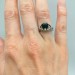 Elegant Gothic Ring with Black Onyx Gemstone