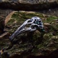 Gothic Silver Skeleton Hand Ring – Embrace Dark Fantasy