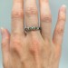 Vine of Eternity: Sterling Silver Band Ring with Organic Detailing