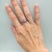 Elegant Moonstone Ring with Nature-Inspired Design