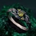 Women's Wedding Bands – Nature's Finest Tree of Life Band, Leafy Splendor Silver Woodland Engagement Ring