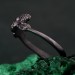 Handcrafted Silver Pinecone and Twig Ring – Unique Women's Christmas Jewelry