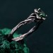 Botanical Elegance Ring - Nature's Bloom Twig Ring