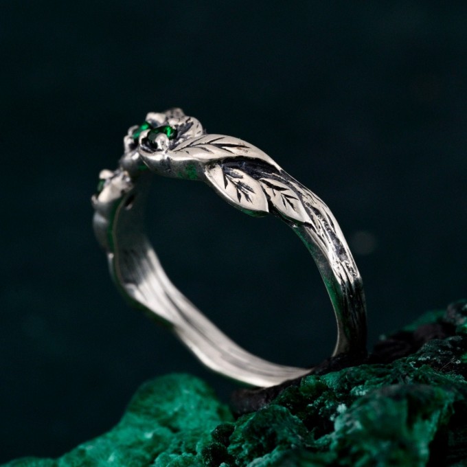 Wooden Wedding Branch – Forest Wedding Ring, Branch of Love, Wooden Harmony Wedding Band
