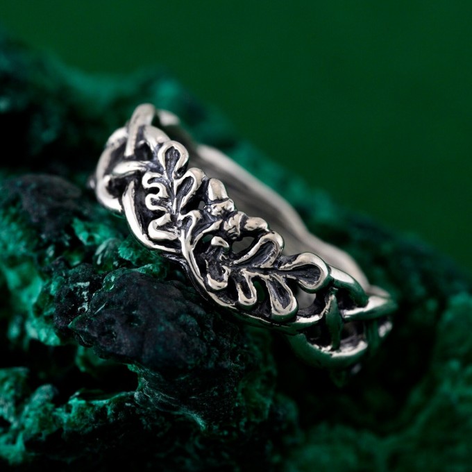 Enchanted Woods Ring - Harmonious Grove Design