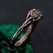 Emerald Elegant Leafy Wedding Band – Luxury Tree-Inspired Design, Exquisite and Unique Wedding Ring