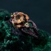 Citrine & Peridot Branch Ring - Nature-Inspired Unique Engagement Ring