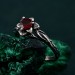 Woodland Whispers Ring – Enchanted Forest Blossom Twig Ring, Whimsical Vine Design, Unique Nature-Inspired Ring