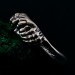 Handcrafted Lion's Paw Sterling Silver Ring – Artisan Animal Jewelry for Men and Women