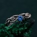 Leafy Branch with Topaz Ring – Nature-Inspired Gemstone Jewelry