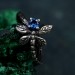 Whispers of the Night: Gothic Dragonfly Ring