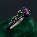 Handmade Topaz Twig Ring – Botanical Nature-Inspired Jewelry