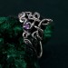 Nature-Inspired Woodland Witch Engagement Ring
