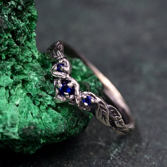 Wedding Ring Forest Branch – Wooden Harmony Wedding Band, Branch of Love, Nature-Inspired Forest Wedding Ring