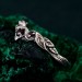 Chevron Wedding Band - Nature-Inspired Wooden Wedding Ring
