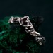 Chevron Wedding Band - Nature-Inspired Wooden Wedding Ring
