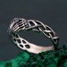 Handcrafted Silver Heart Embrace Ring – Eternal Love Symbol with Artistic Hands