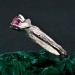 Nature-Inspired Bridal Band with Intricate Botanical Design