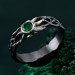 Binding Grove: Gothic Emerald Ring