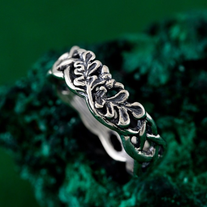 Enchanted Woods Ring - Harmonious Grove Design