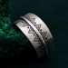 Mystical Boho Ring - Free Spirit Silver Adjustable Ring