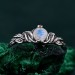 Enchanted Forest Engagement Ring - Rustic Twig of Love Band