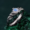 Enchanted Forest Engagement Ring - Rustic Twig of Love Band