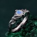 Enchanted Forest Engagement Ring - Rustic Twig of Love Band
