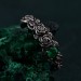 Silver Rose Bouquet Ring: Enchanted Rose Garden Design