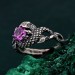 Scale of the Dragon Ring: Mythical Silver Design