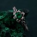Botanical Elegance Ring - Nature's Bloom Twig Ring