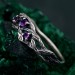 Nature's Embrace Engagement Band with Eternal Tree Branch Design