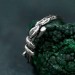 Unique Ring with Leaves - Wedding Ring with Leaf and Branch Design