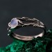 Silver Branch Band: Woodland-Inspired Sylvan Silver Wrap Ring