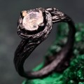 Elegant Tree Branch Engagement Ring – Unique Flower Design for a Special Women's Gift