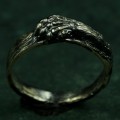 Majestic Regal Mane Lion Lovers Gift Ring - Unique Sterling Silver Lion's Paw Ring