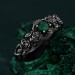 Silver Rose Bouquet Ring: Enchanted Rose Garden Design