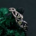 Eternal Tree Branch Silver Band - Woodland Whispers Design