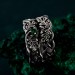 Celtic Woodland Wedding Rings - Nature's Embrace Oak & Acorn Love Bands