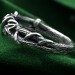 Ivy Vine Sterling Silver Ring with Nature-Inspired Charm