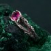 Nature's Touch Silver Branch Ring